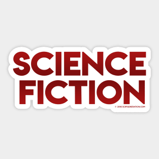 Science Fiction Sticker